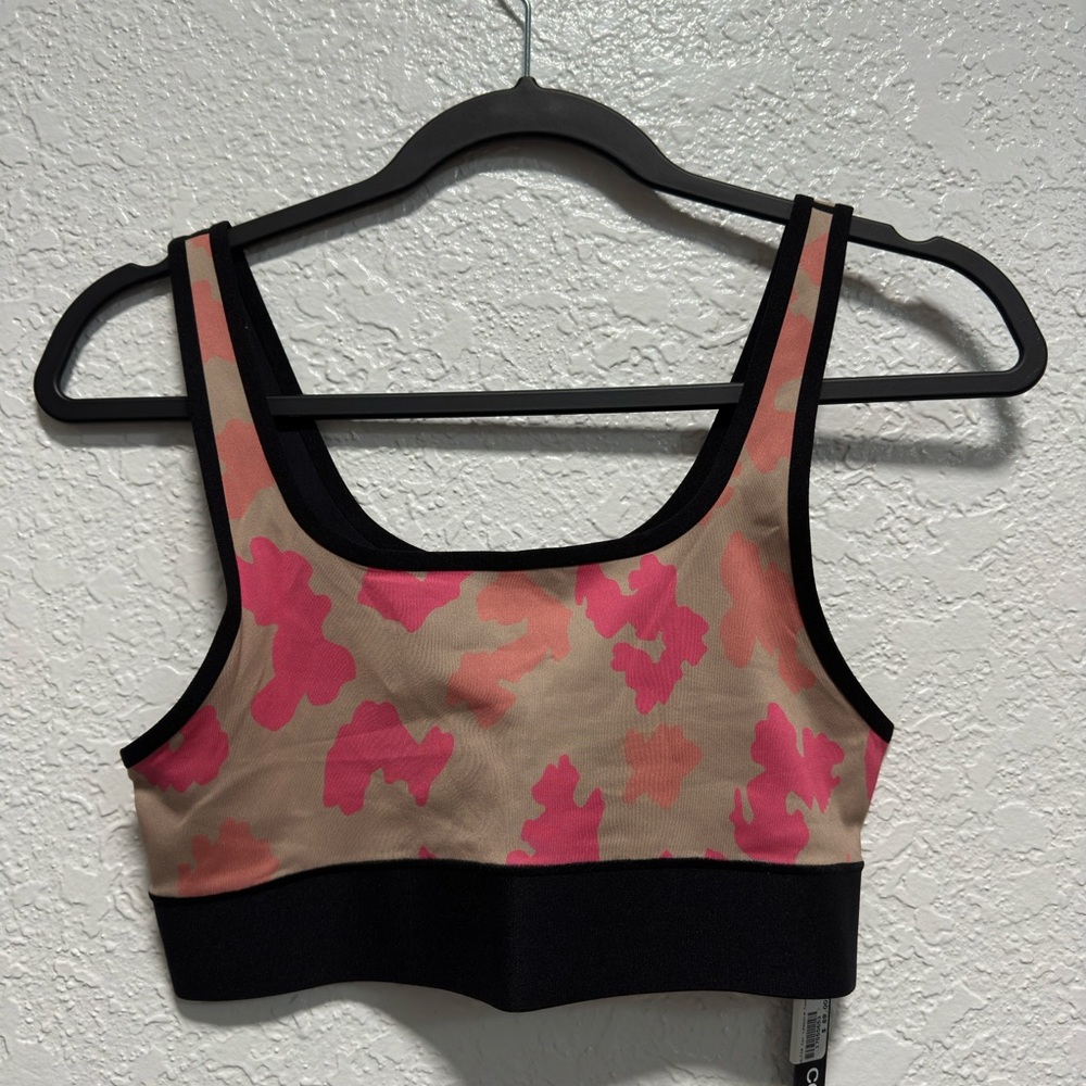New Ultracor Sports Bra- Size S & M-Color: pink and tan